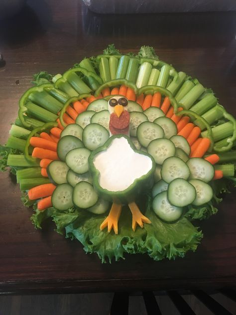 Thanksgiving Veggie Tray