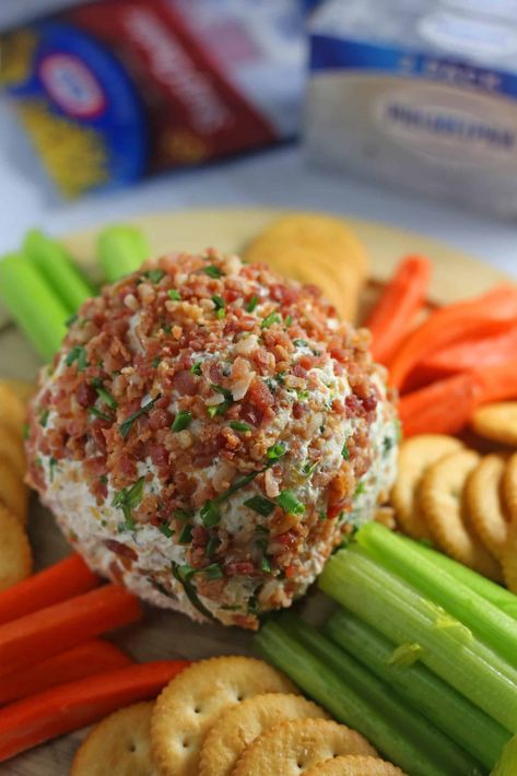 Loaded Potato Cheese Ball