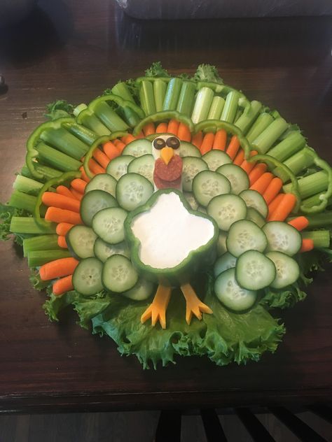 Thanksgiving Veggie Tray